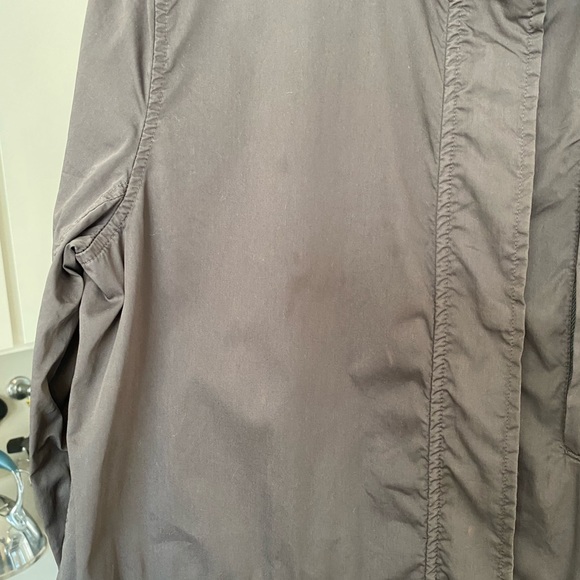 JAMES PERSE brown anorak utility rain jacket sz 3 - Picture 13 of 15